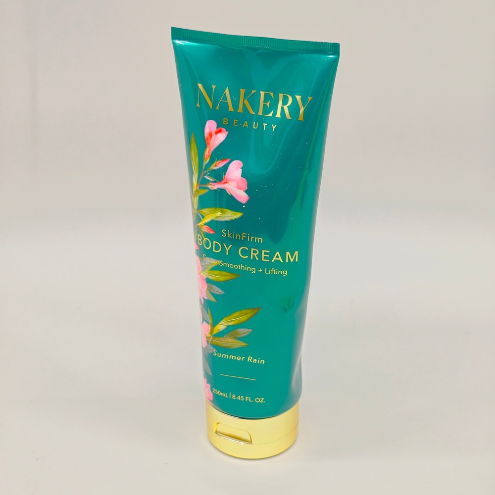 Nakery Beauty SkinFirm Body Cream Summer Rain Crepe Smoothing Lifting 8.45oz - Picture 7 of 7